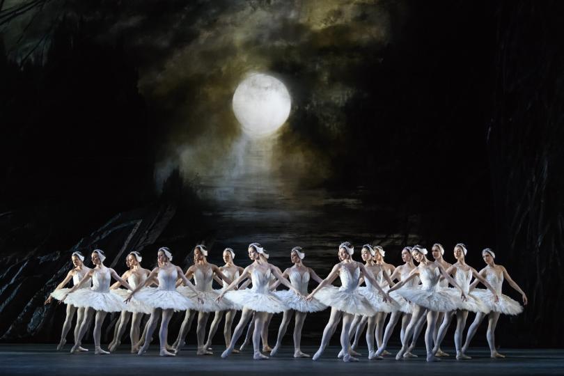 Swan lake corps de ballet