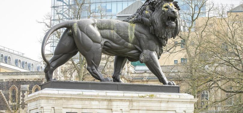 Forbury Lion statue