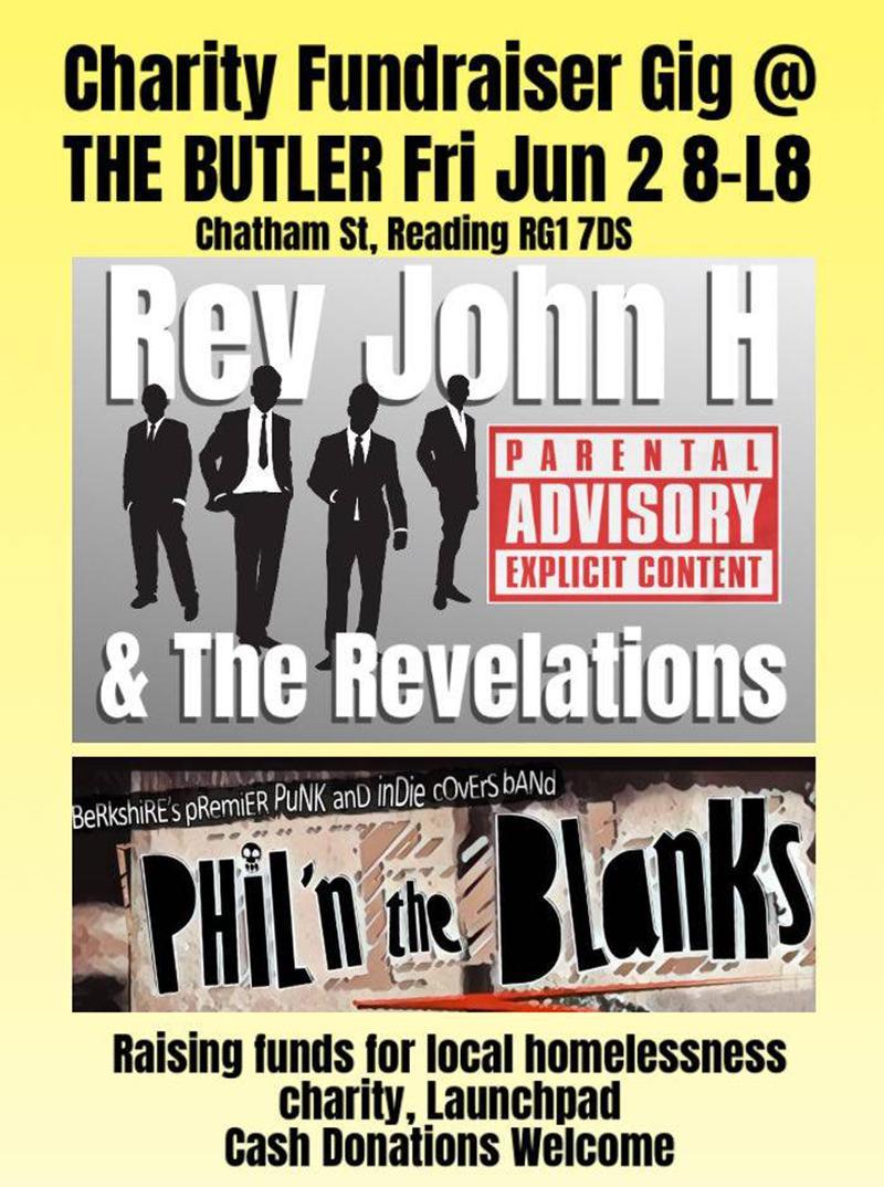 Rev John & The Revelations and Phil ‘N’ The Blanks