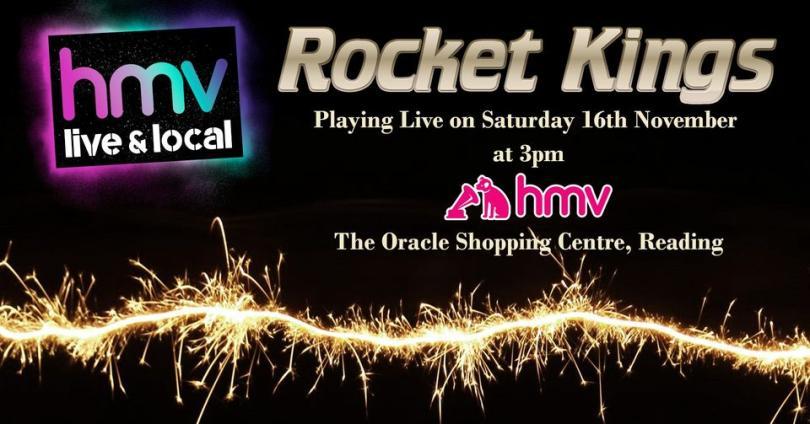 Rocket Kings - live at HMV Reading