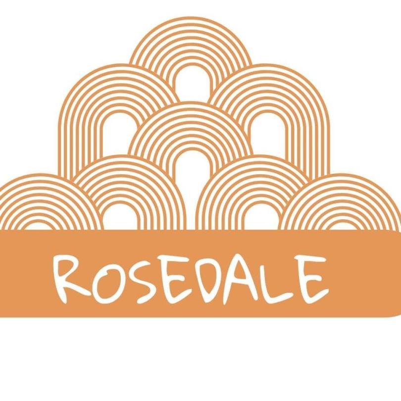 Band logo of arches in orange