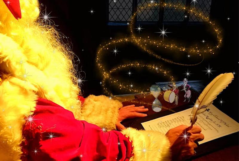 santa writing a letter