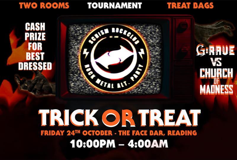 Schism Reading - Trick Or Treat logo