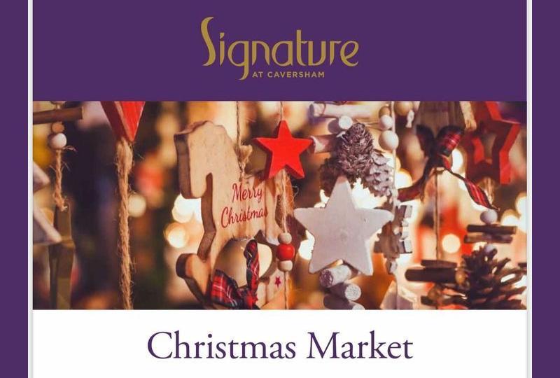 Signature at Caversham Christmas Market