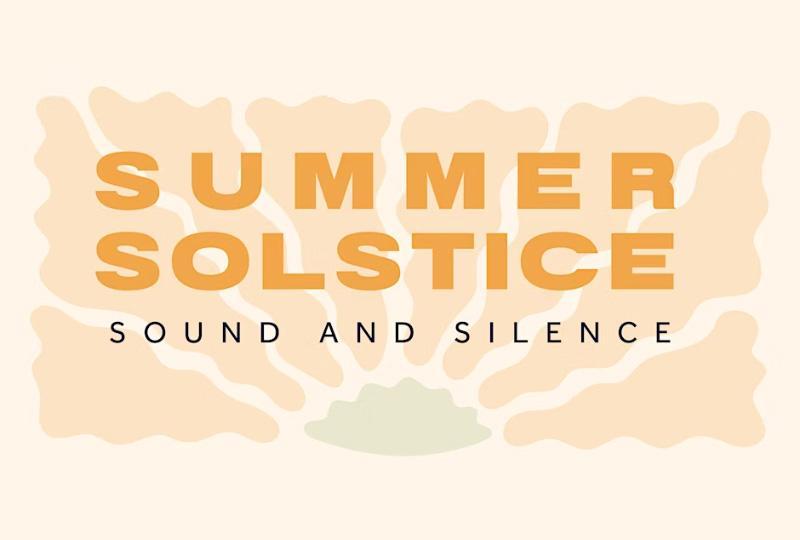 Logo for Summer Solstice Celebration: Sound and Silence