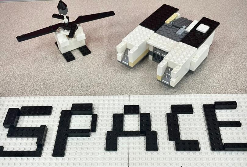 LEGO space models