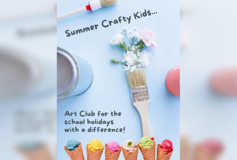 Crafty Kids in the Summer