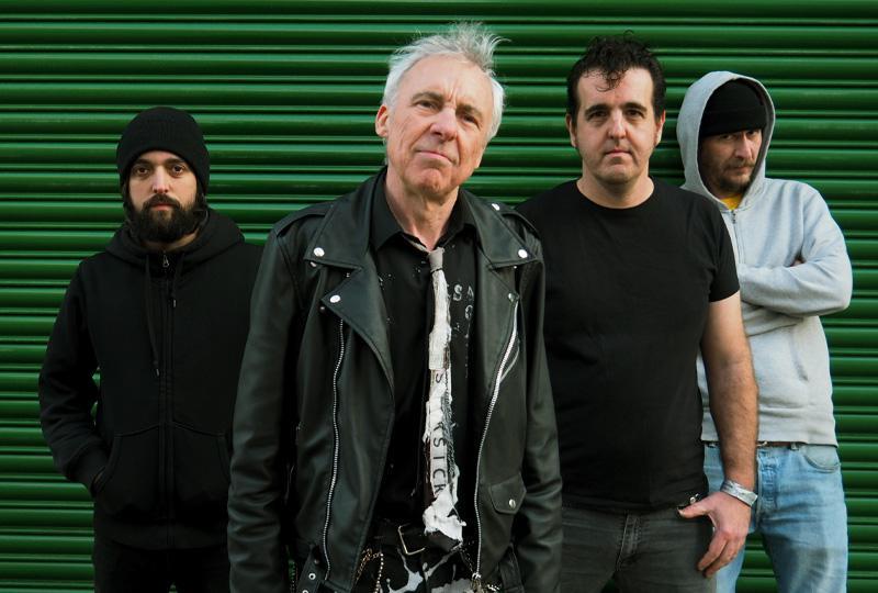 TV Smith And The Bored Teenagers, for middle-aged men scowling in front of a green metal shutter