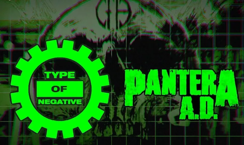 Logos for bands Type Of Negative & Pantera A.D.
