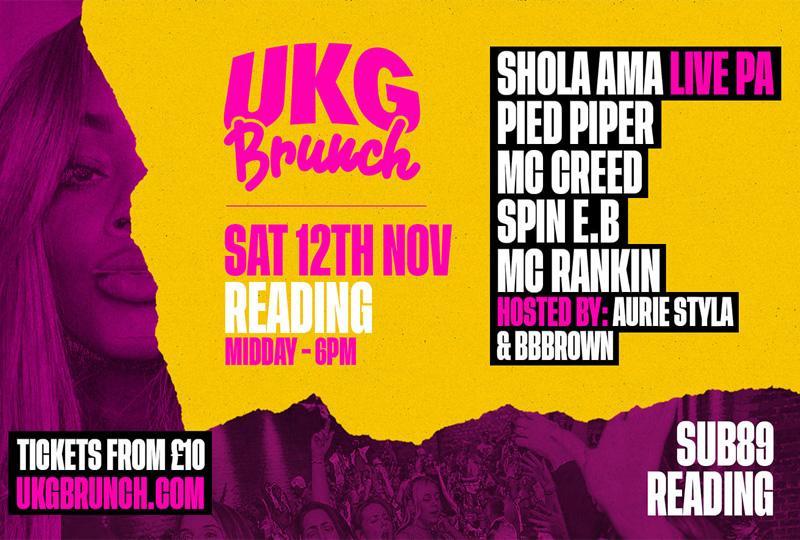Bottomless brunch at UKG Brunch will transform any grey Reading day into an unforgettable mix of finger-licking brunch, the biggest tunes from the best UKG DJs & MCs, and rum punch to wash it all down.