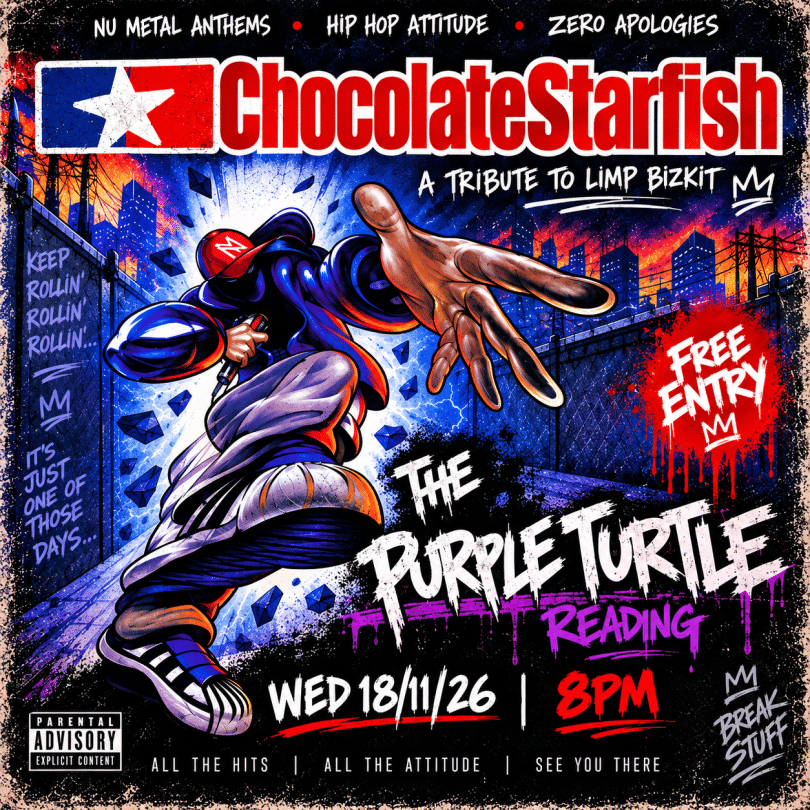 LIMP BIZKIT Tribute CHOCOLATE STARFISHG  Bringing you the Best Of Limp BizkitWith Millenium Pop/Punk/EMO Covers #chocolatestarfish #limpbizkit #purpleturtlerocks #purpelturtlereading #gotoagigthismonth