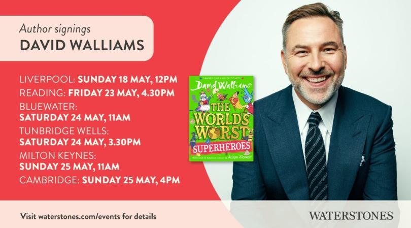 Meet David Walliams at Waterstones Reading