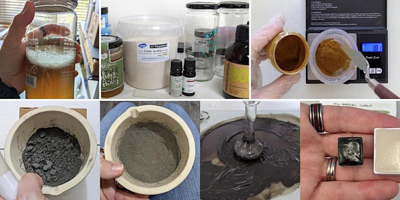 Making your own watercolour paint - the basics