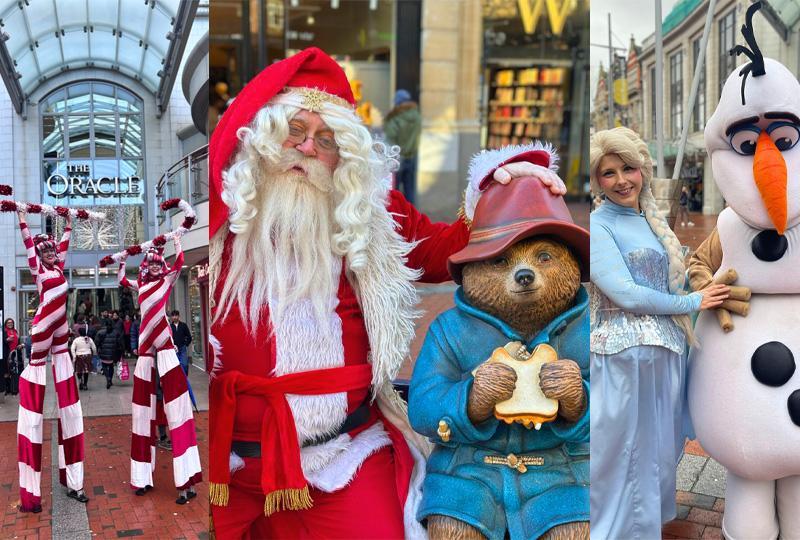 Montage of Christmas Character images