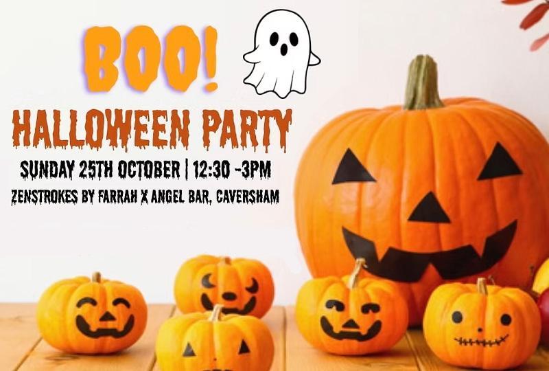 Poster with images of pumpkins
