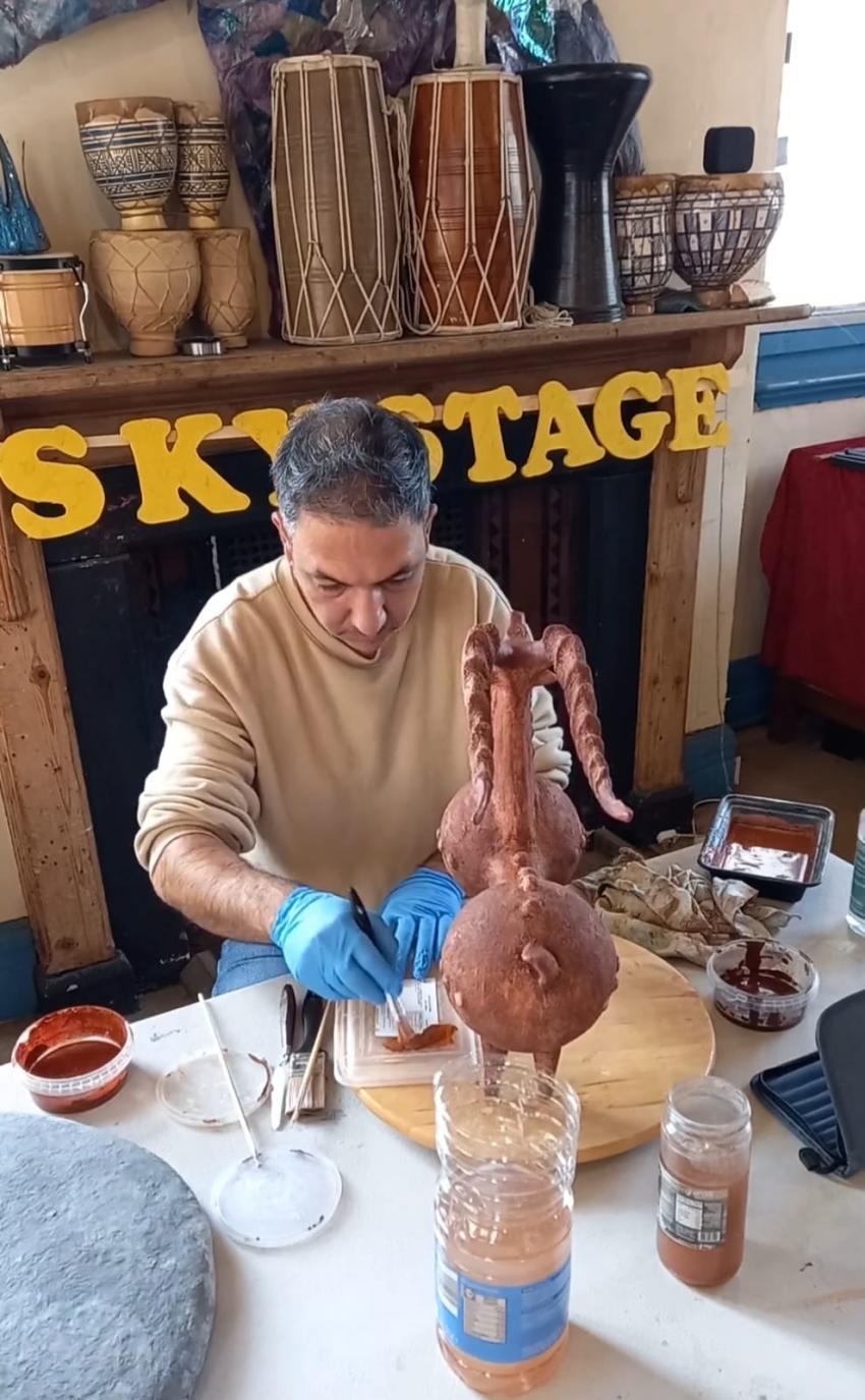 Artist Andre Aghassi