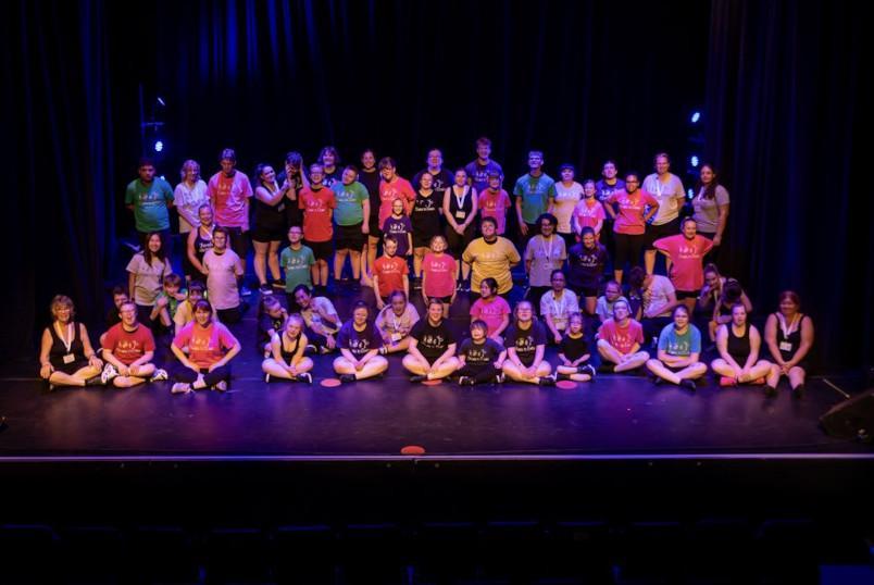 Chance to Dance students from the Bracknell group