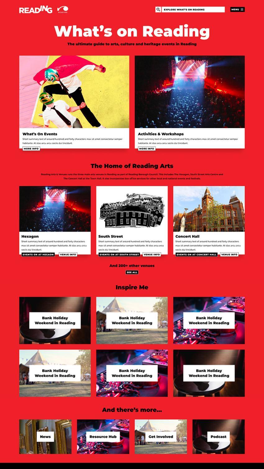 homepage