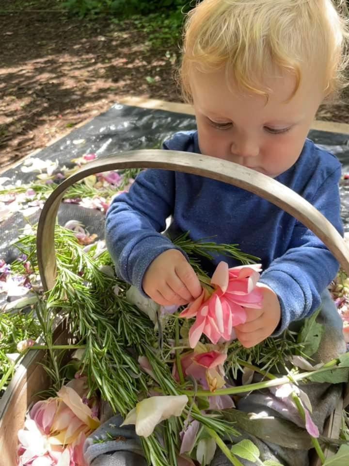 child playing