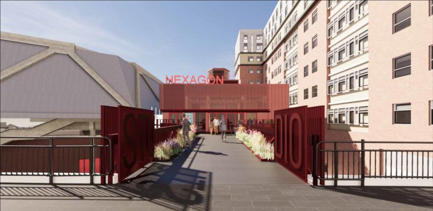 A New Public Entrance & Vibrant Public Space