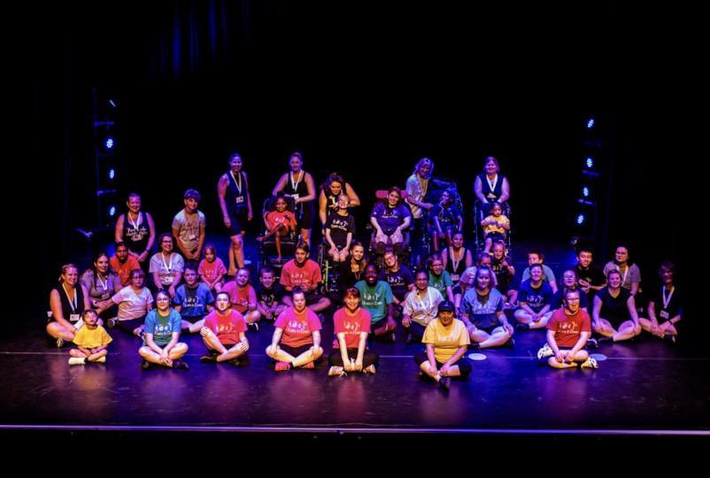 Chance to Dance students from the Reading Group