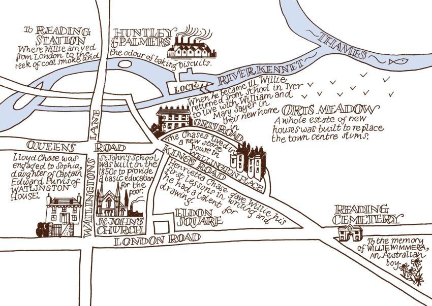 Map of Reading