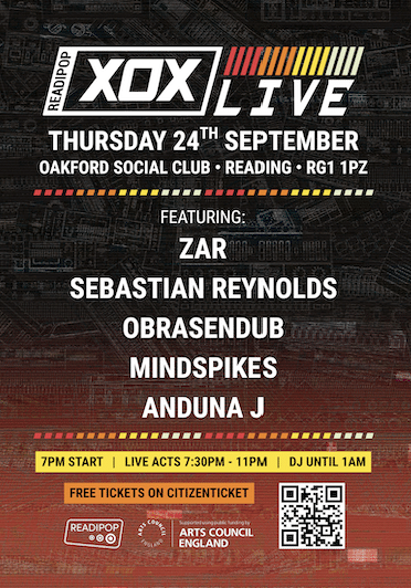 Line-up artwork XOX LIVE