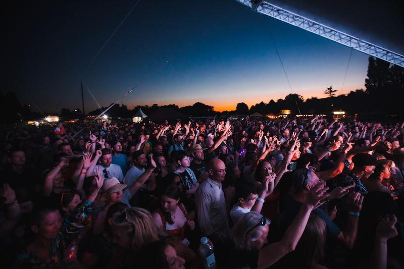 Visitors to Readipop Festival 2022 at the Main Stage