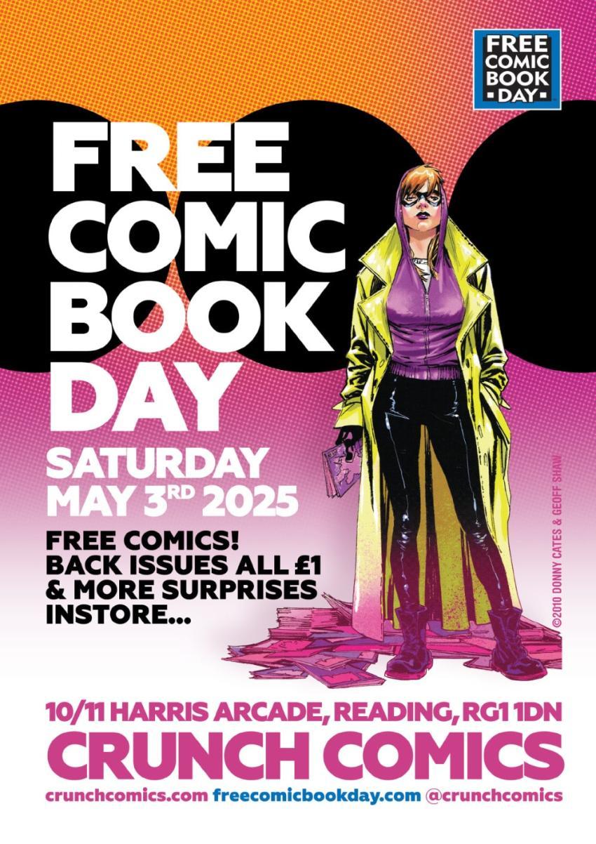 Free Comic Book Day poster