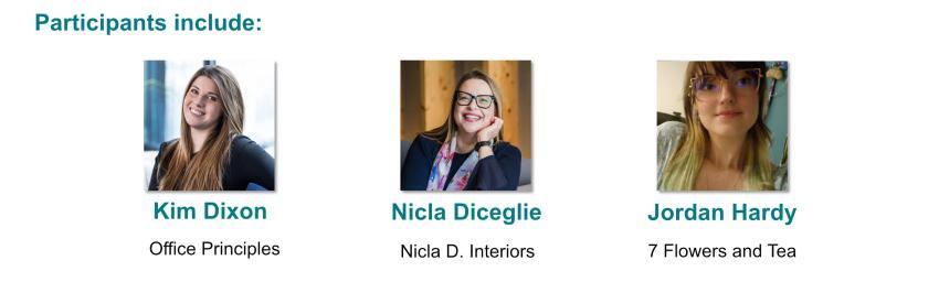 Bringing the outdoors in participants