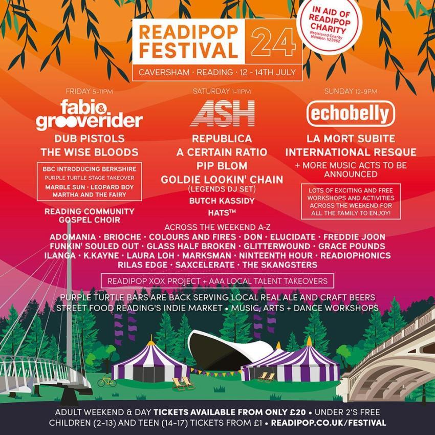 Readipop Festival 2024 – Day Tickets & Second Line-Up Announcement ...