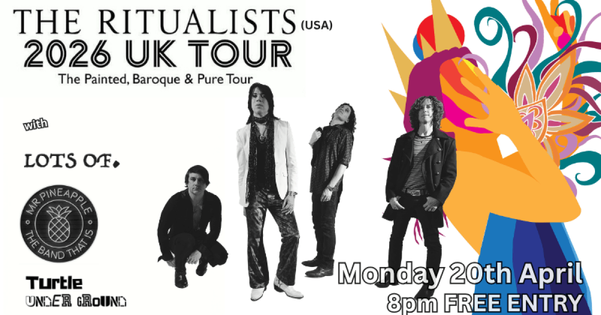Turtle Underground Presents... The Ritualists (USA) | What's On Reading