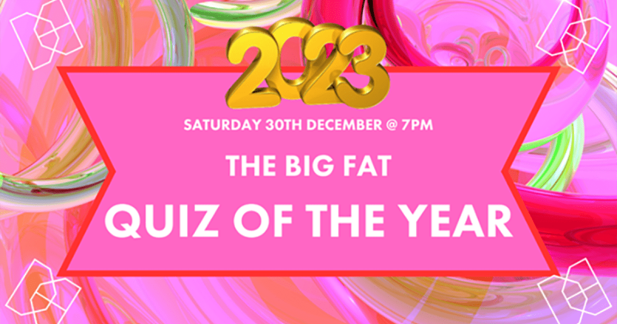 The Big Fat Quiz of The Year 2023 What's On Reading