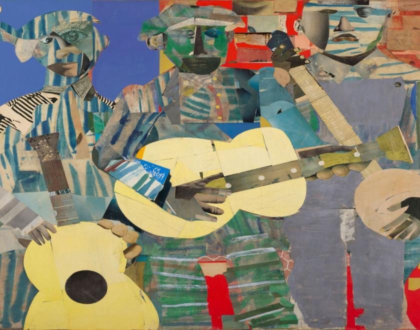 Three Folk Musicians - Romare Bearden