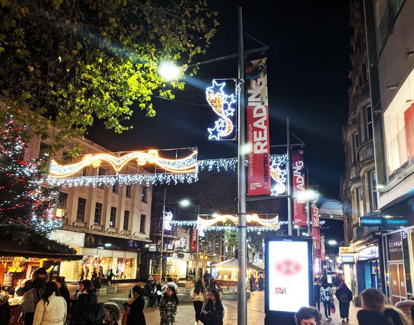 Broad Street Reading at Christmas