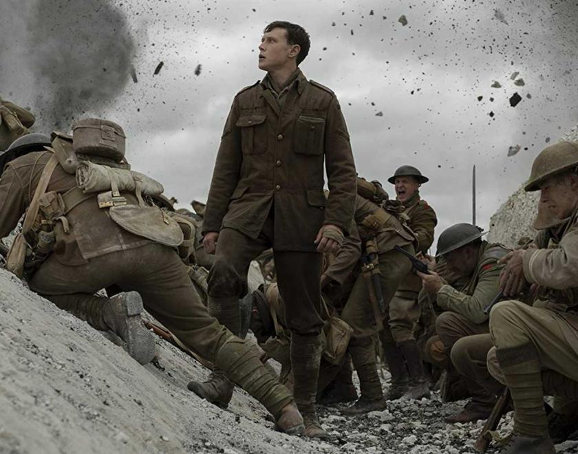 1917 winner of Best Film at the 2020 Golden Globes playing in Reading