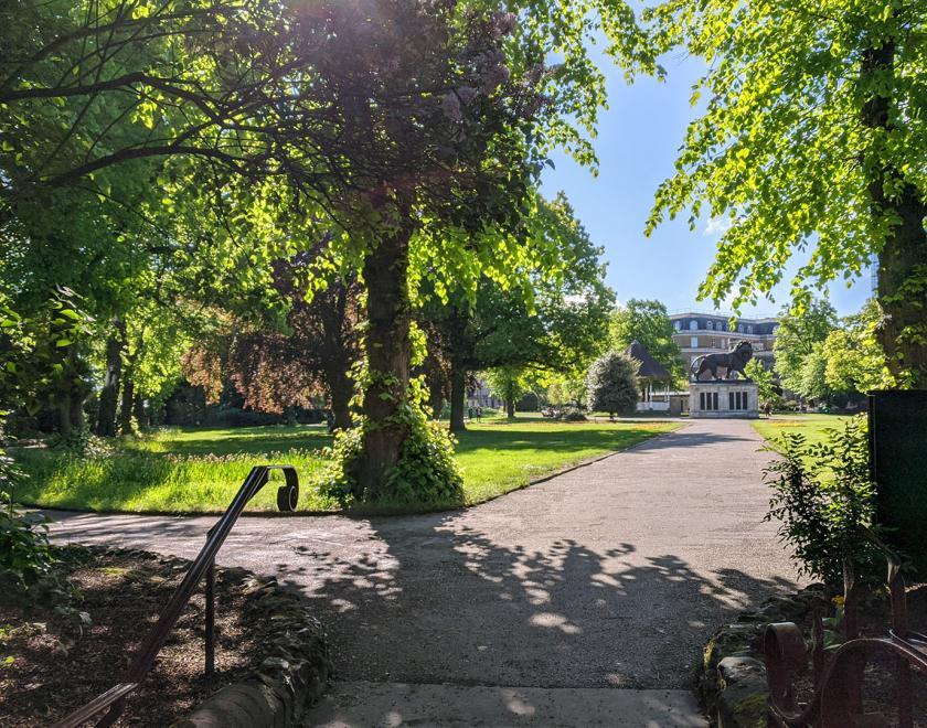 Forbury Gardens in Reading