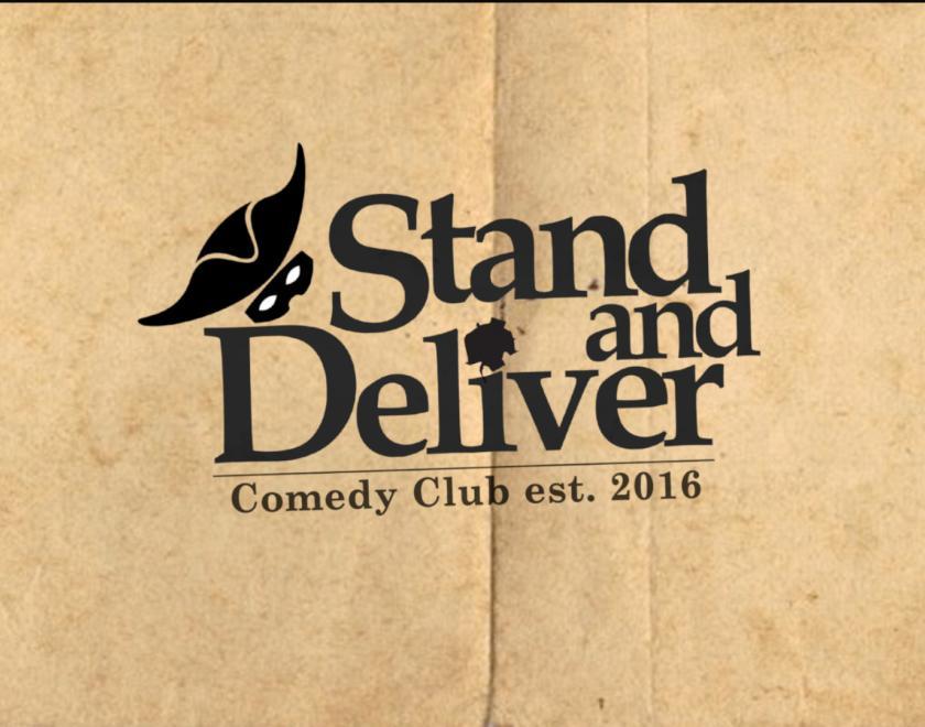 Stand and Deliver Comedy logo