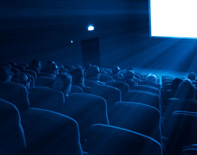 people in a cinema