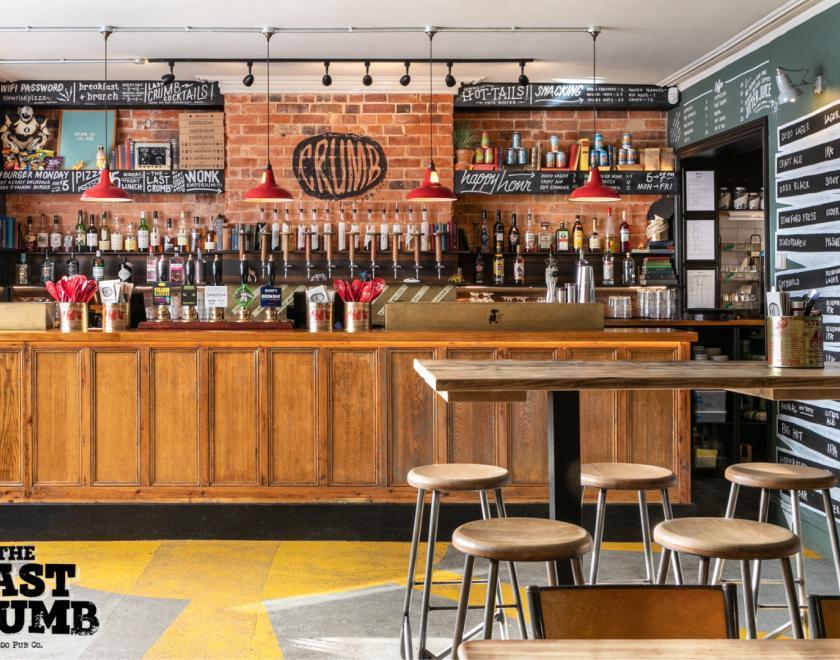 The bar of the Last Crumb in Reading