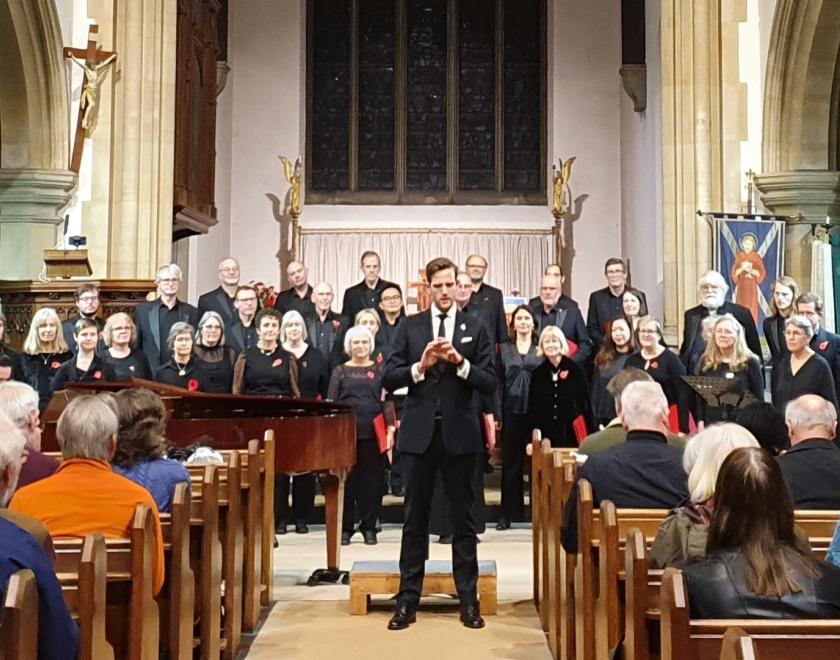 Reading Bach Choir at St Andrew's church, Caversham