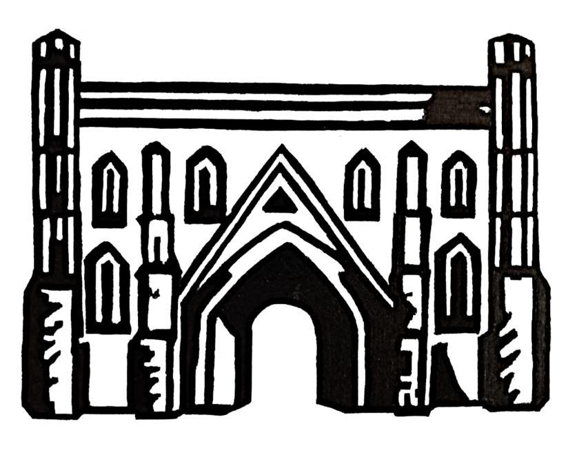 Reading Abbey Gateway - the logo for the History of Reading Society