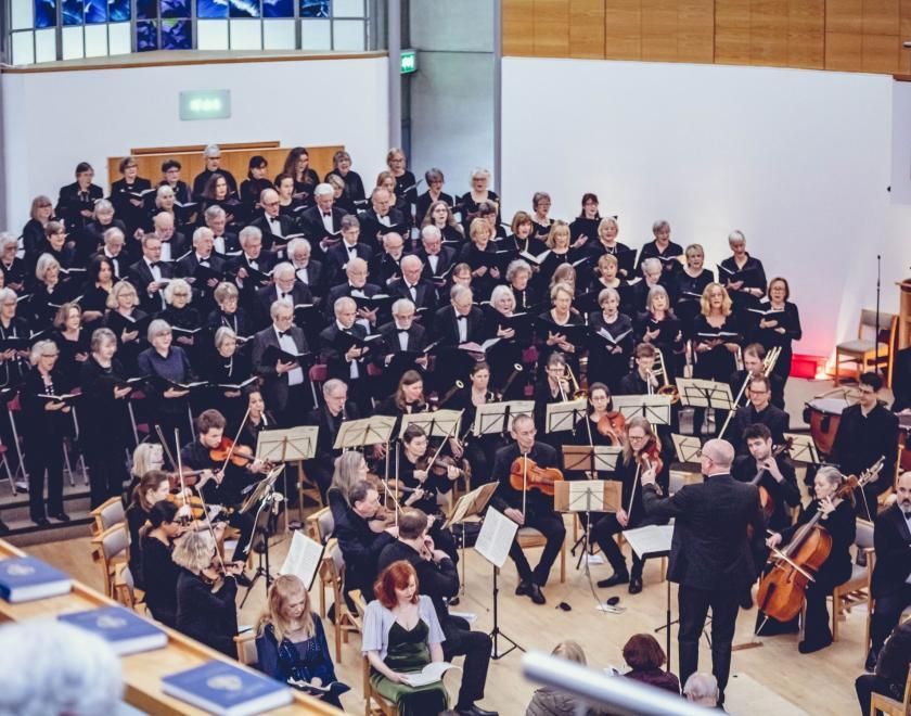 A performance of Mozart's Requiem by PCS