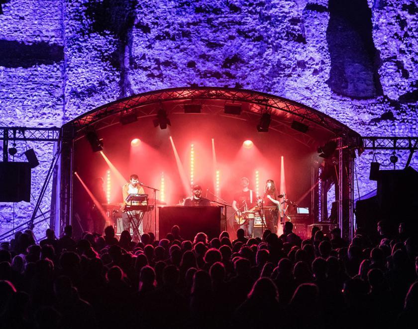 Summer in Reading Abbey Ruins