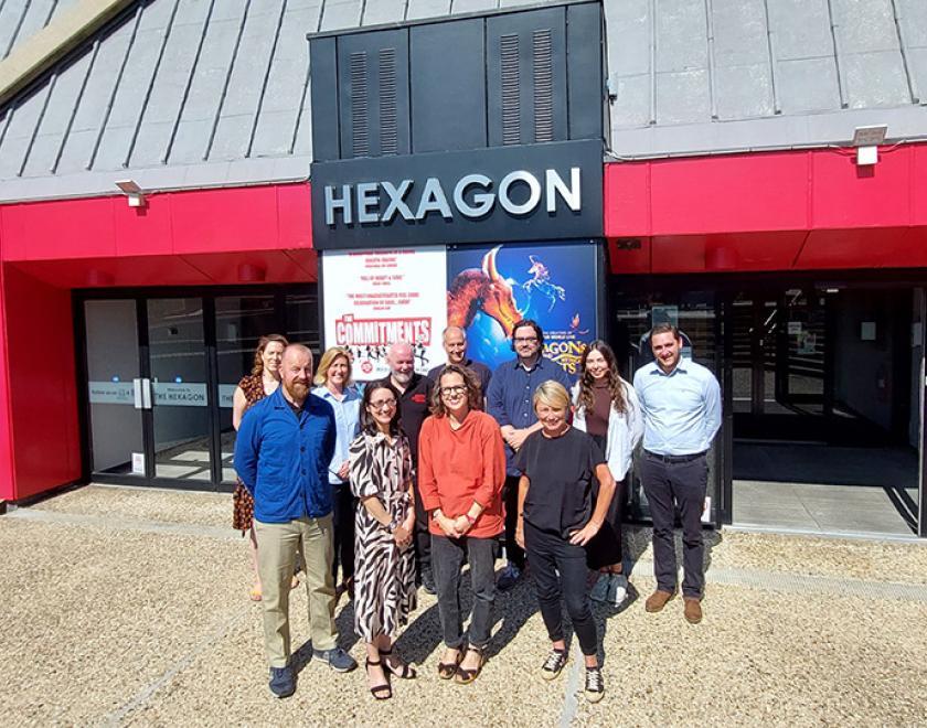 £13.7 million project to revitalise Hexagon Theatre reaches first major milestone