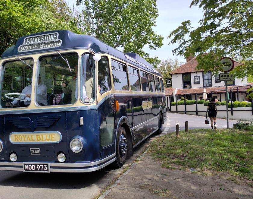 Ale trail bus trip 2026 at the Elm Tree 