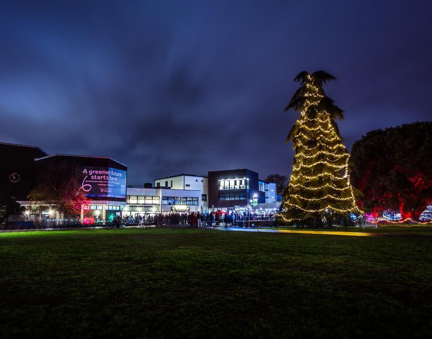The University of Reading's annual Winter Festival