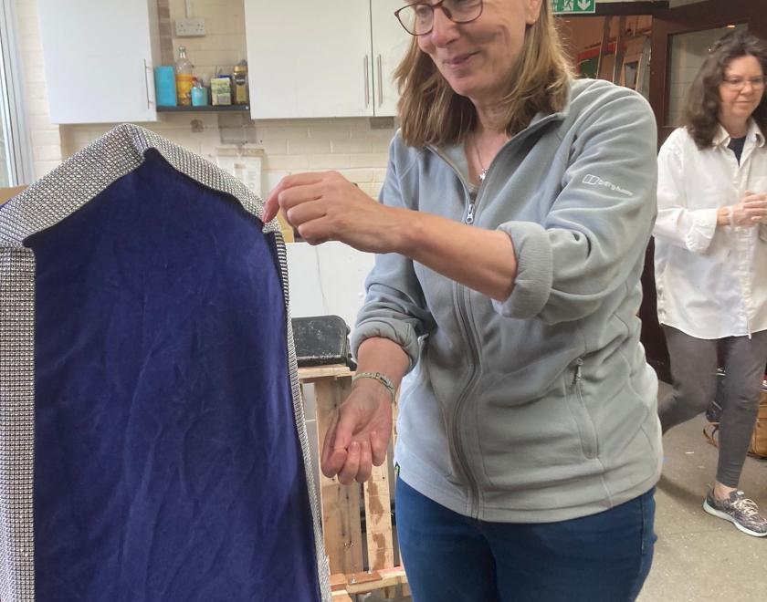 Building the set for Buttons' Dream: A New Pantomime at Twyford Drama