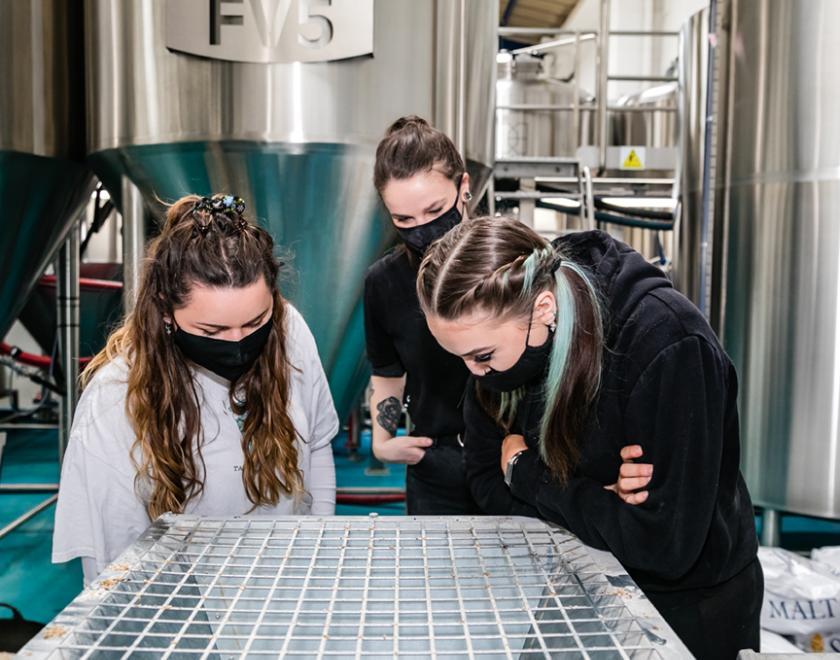 International Women’s Collaboration Brew Day at Double-Barrelled