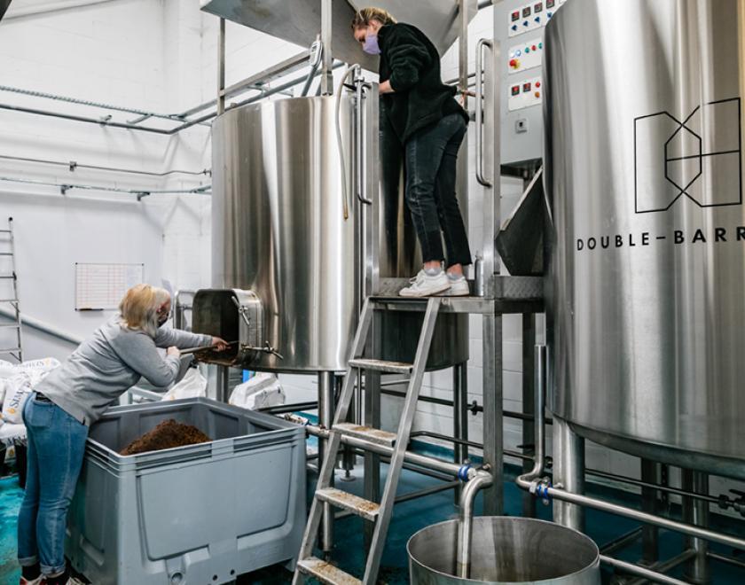 International Women’s Collaboration Brew Day at Double-Barrelled